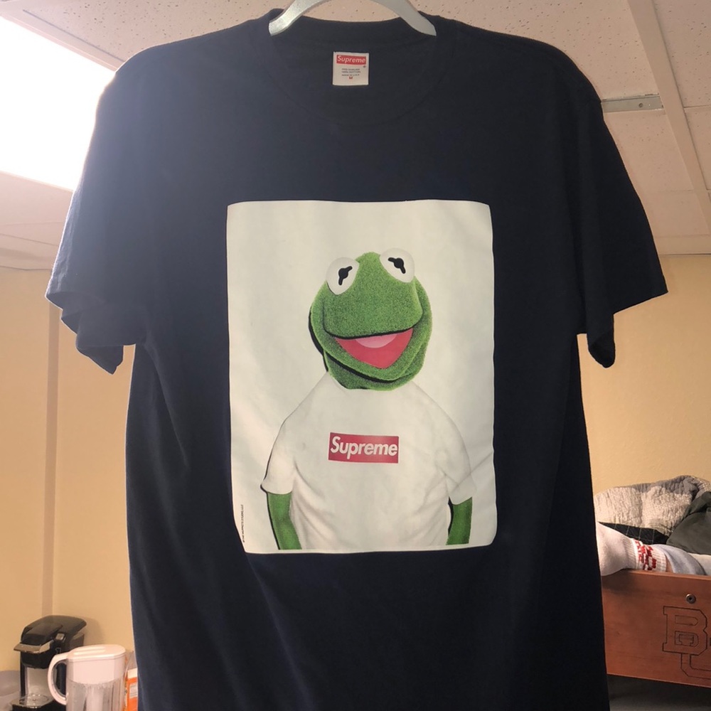SUPREME KERMIT PICTURE T-SHIRT